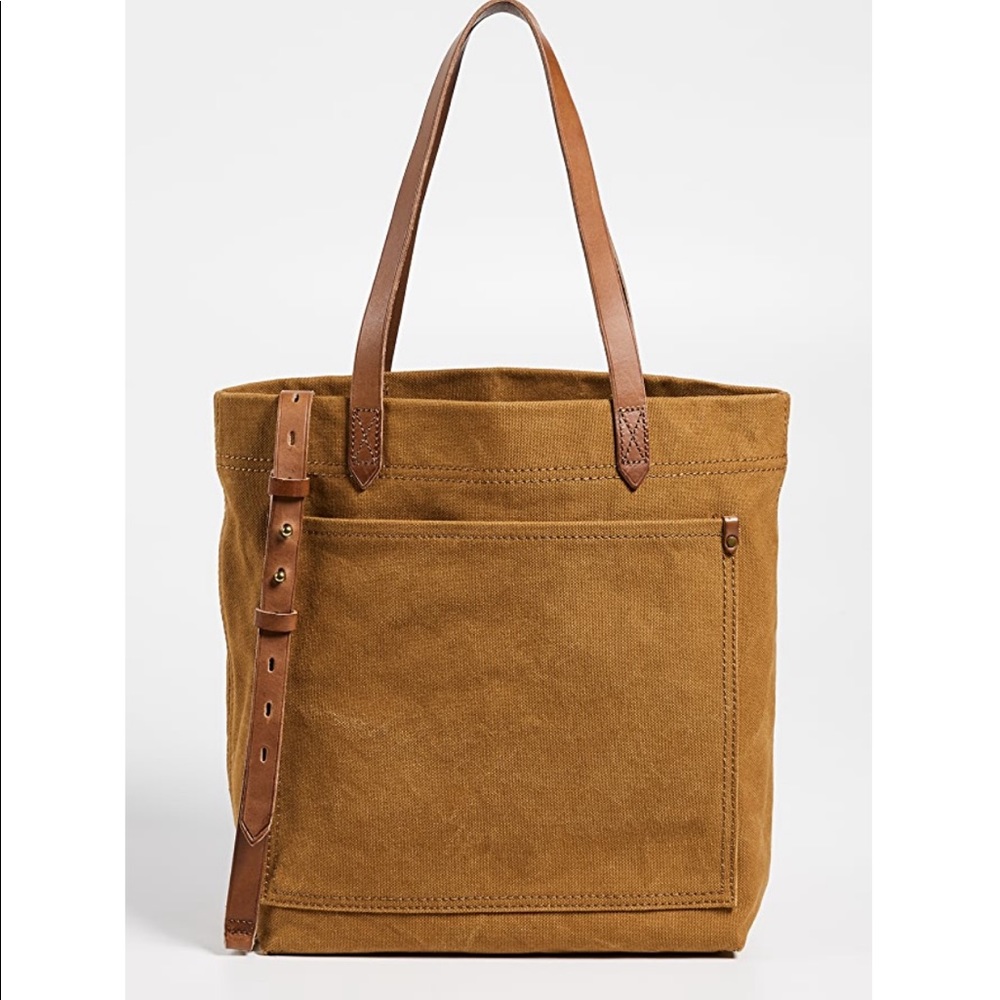 Madewell Canvas Transport Tote in Acorn